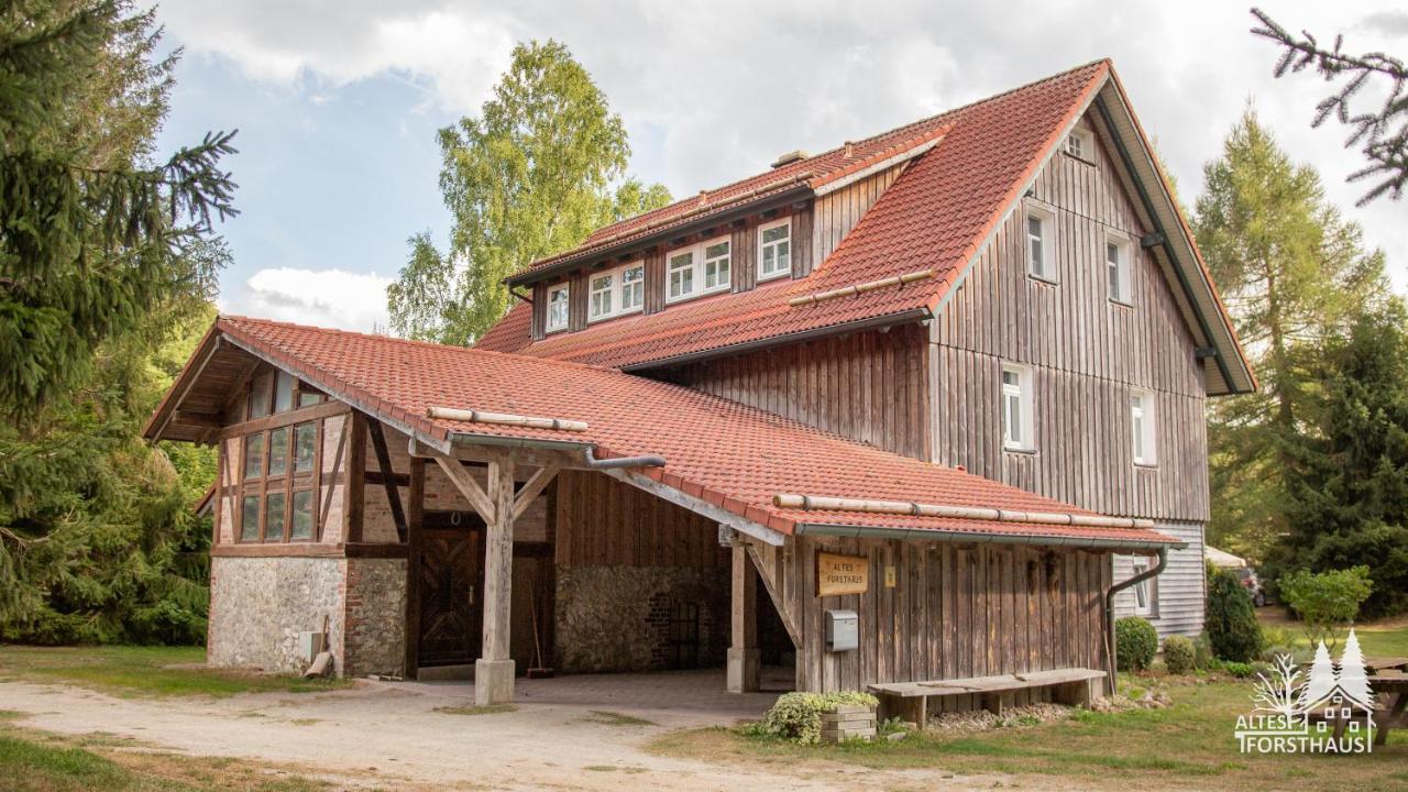 Altes Forsthaus Im Harz Apartment เอลบิงเงอโรเดอ ภายนอก รูปภาพ