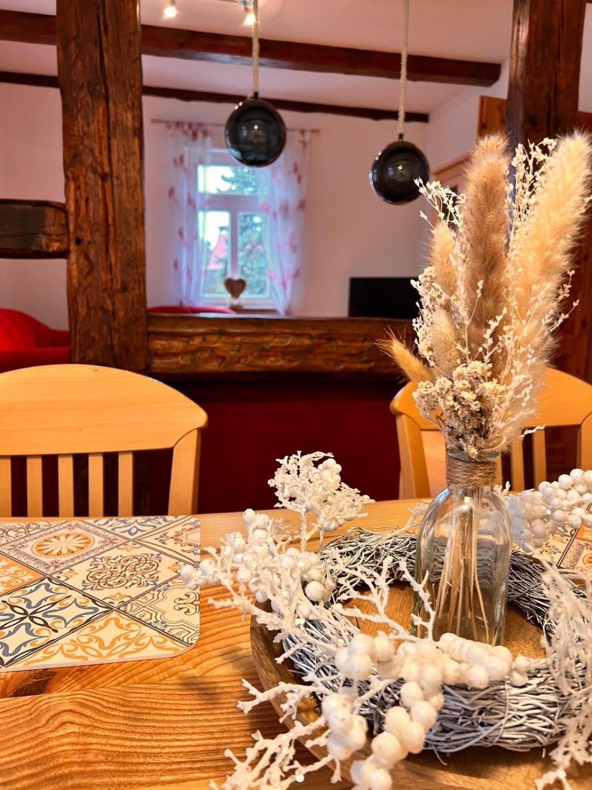Altes Forsthaus Im Harz Apartment เอลบิงเงอโรเดอ ภายนอก รูปภาพ